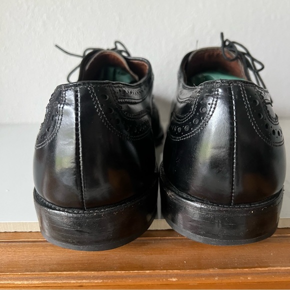 Allen Edmonds McAllister Wingtip Oxfords Size 13 D Black main image 4